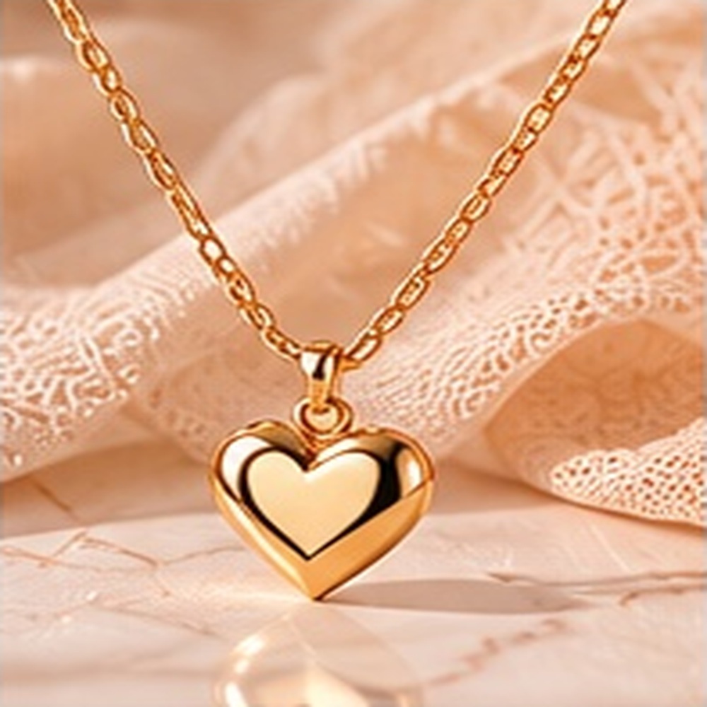 Gold Heart Necklace